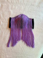 Fitted Face Mask with Fringe