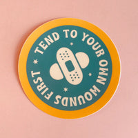 Emotional Merit Badge Sticker