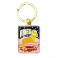 Zodiac Enamel Keychain