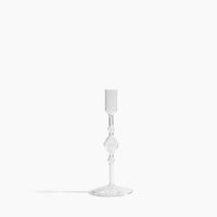 Glass Candlestick Holder in Tall