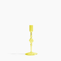 Glass Candlestick Holder in Tall
