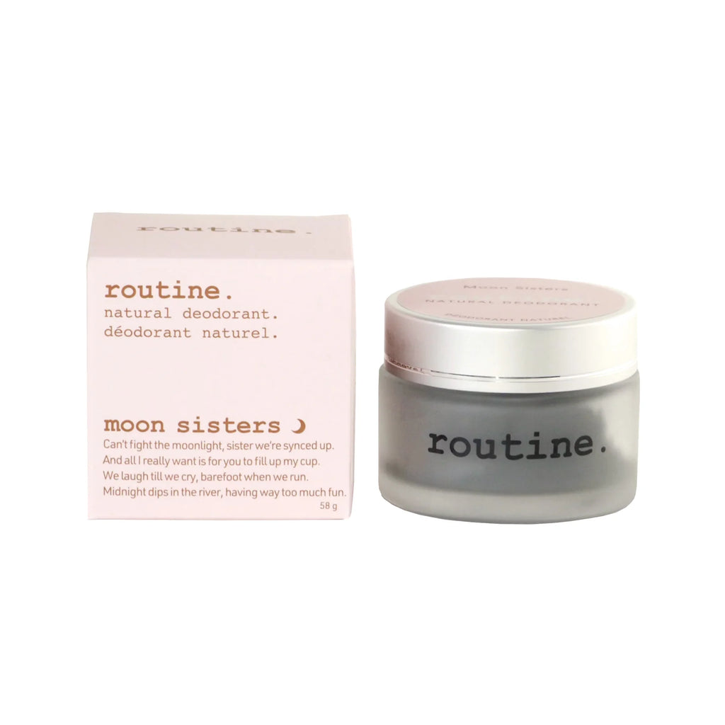 Moon Sisters Activated Charcoal Natural Deodorant