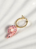 Shrimp Mini Hoop Earring