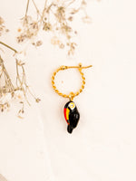 Toucan Mini Hoop Earring