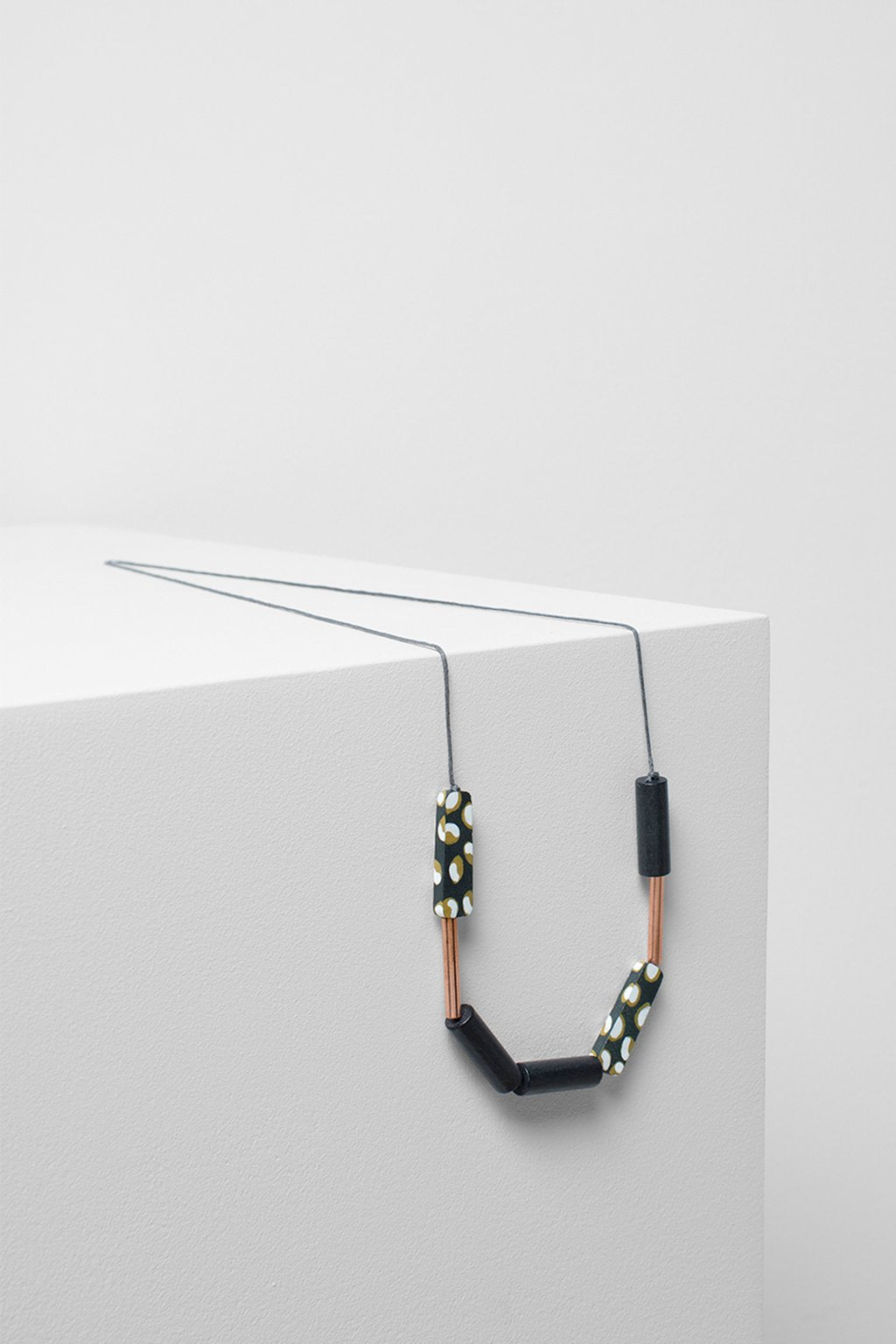 Painted Poppy Necklace