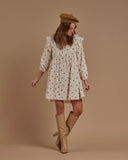 Piper Dress - Grey Stars