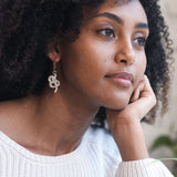 Snake Hoop Earring