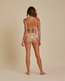 Knotted Bikini Bottoms - Safari Floral