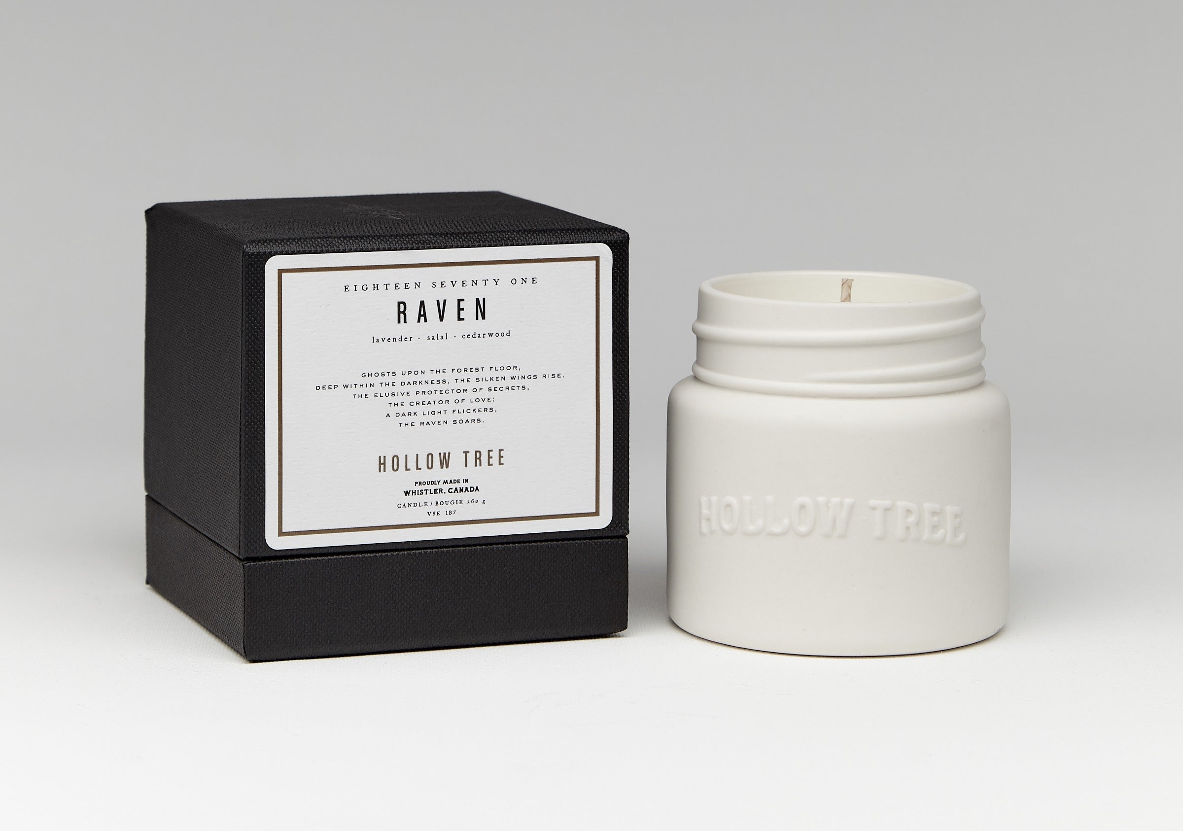 Raven Candle