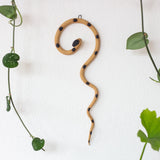 Ceramic Wall Snake - Spiral