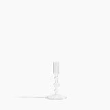 Glass Candlestick Holder in Short