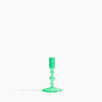 Glass Candlestick Holder in Short