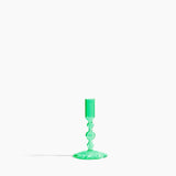 Glass Candlestick Holder in Short
