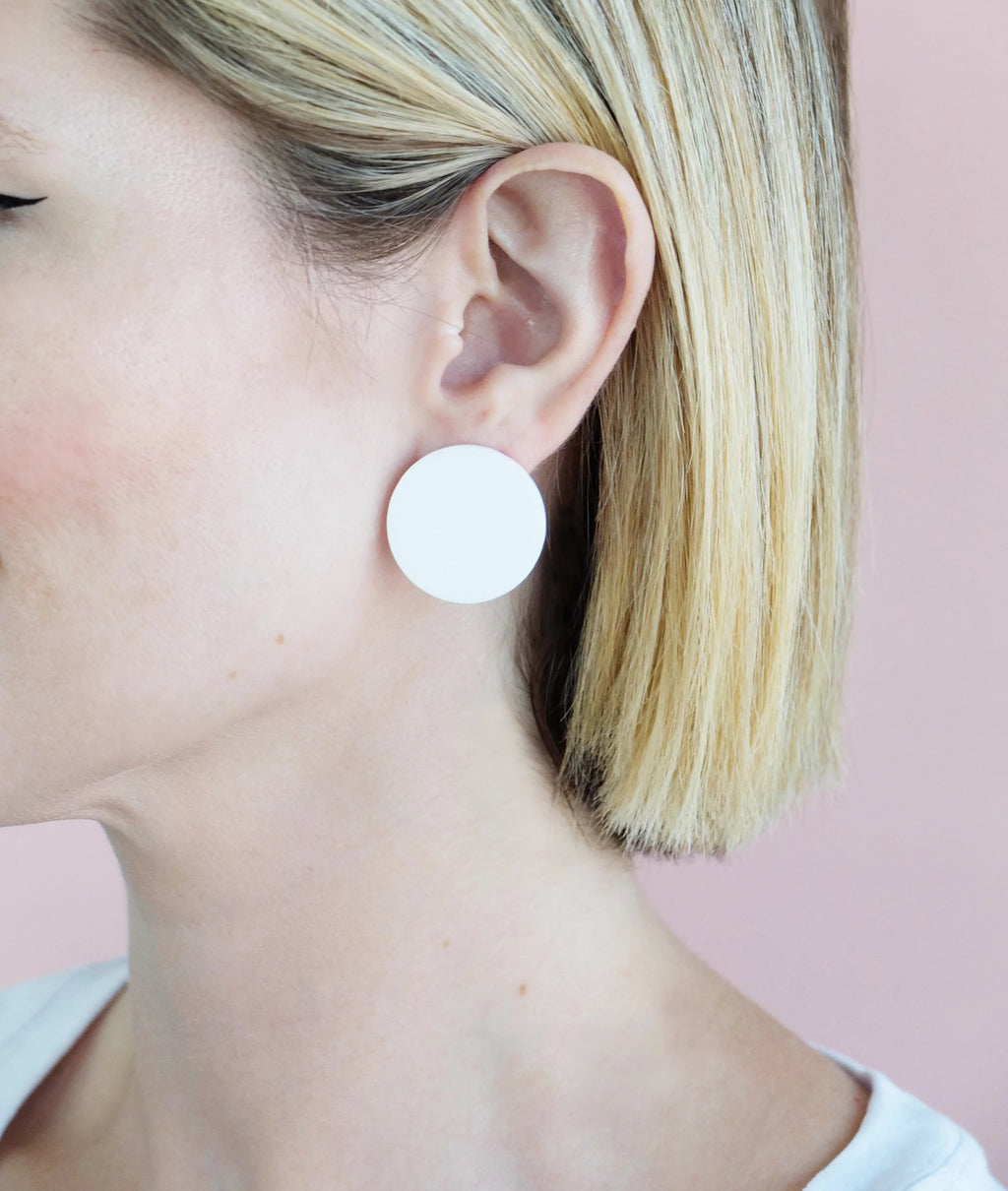 Snowball Earring