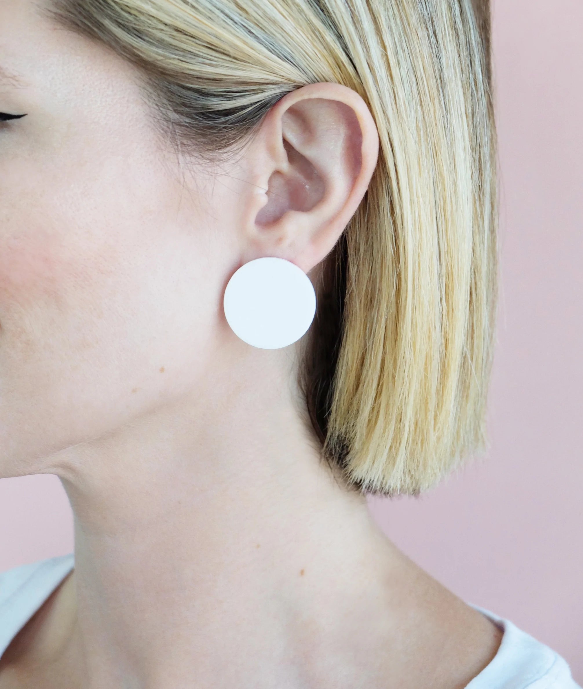 Snowball Earring