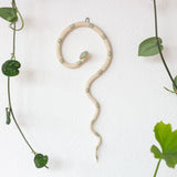 Ceramic Wall Snake - Spiral