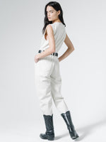 Crescent Sleeveless Coveralls