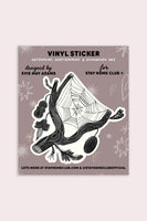 Web Vinyl Sticker