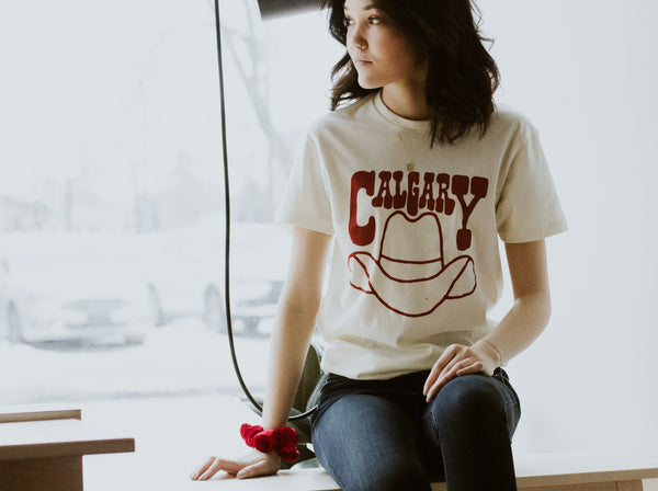 Calgary Tee - Cream