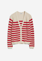 Adrinaa Cardigan - Undyed + Dark Poppy