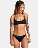 Solid V-Wire Bralette Bikini Top