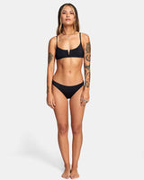 Solid V-Wire Bralette Bikini Top