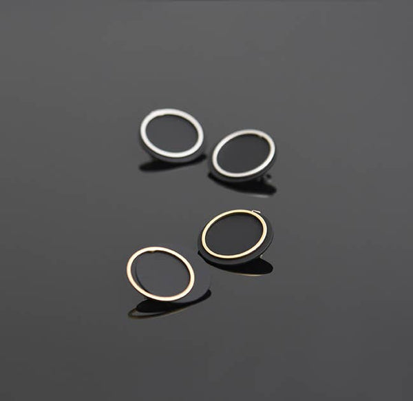 Plus or Minus Ear Jacket Earring