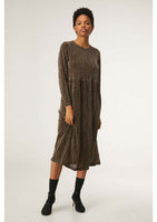 Art Deco Lurex Midi Dress