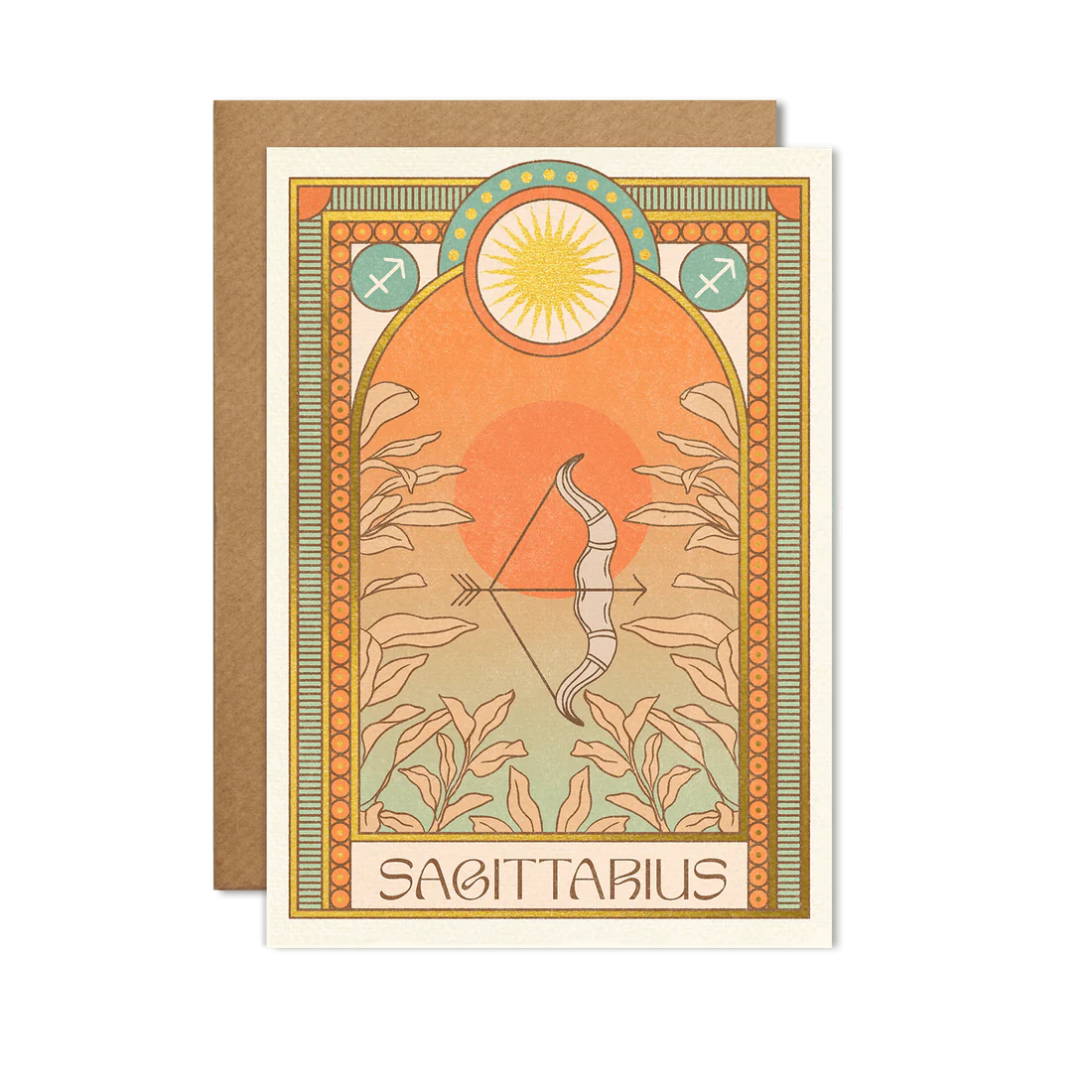 Illustrated Zodiac Birthday Card