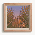Through the Palms Print