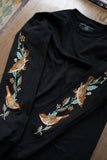 Finches Long Sleeve Printed Tee