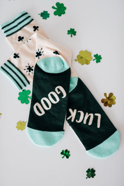 Good Luck Crew Socks