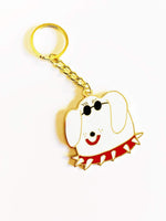 Cool Dog Keychain