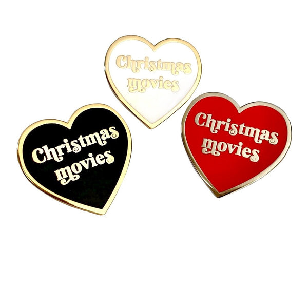 Christmas Movies Enamel Pin