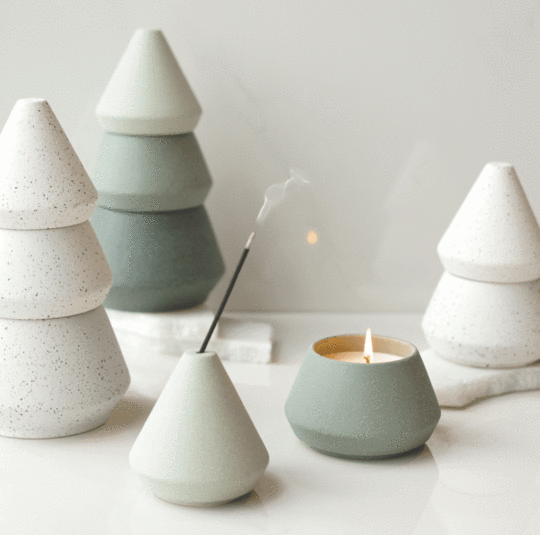 Cypress + Fir Tree Stack Candle - Large