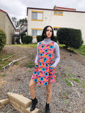 Big Pocket Dress - Psychedelic Eye