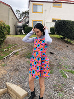Big Pocket Dress - Psychedelic Eye