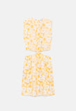 Gazania Print Mini Dress