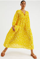 Macedonia Print Maxi Dress