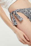 Flores Print Classic Bikini Bottoms