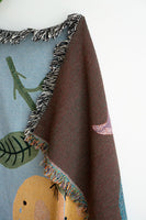 Orange Ya Glad Woven Blanket