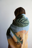 Orange Ya Glad Woven Blanket