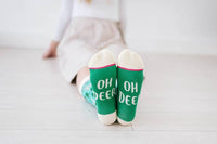 Oh Deer Crew Socks