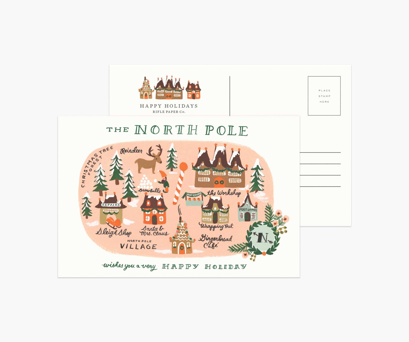 Holiday Postcard Pack of Ten