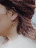 Red Panda Mini Hoop Earring