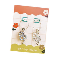 Snake Hoop Earring