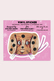 Spotty Dog Vinyl Sticker