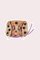 Spotty Dog Vinyl Sticker
