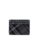 Charlie Card Holder - Grayscale Plaid