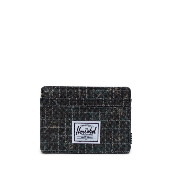 Charlie Card Holder - Forest Grid